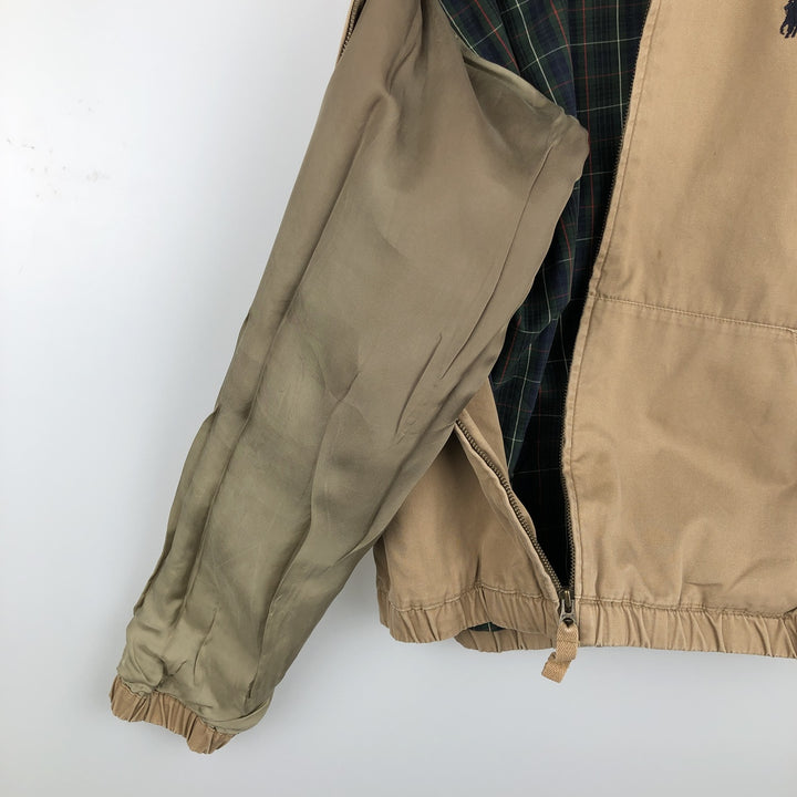 Ralph Lauren POLO by Ralph Lauren Swing Top Sports Jacket Men's S cotton beige type brown Vintage Second Hand