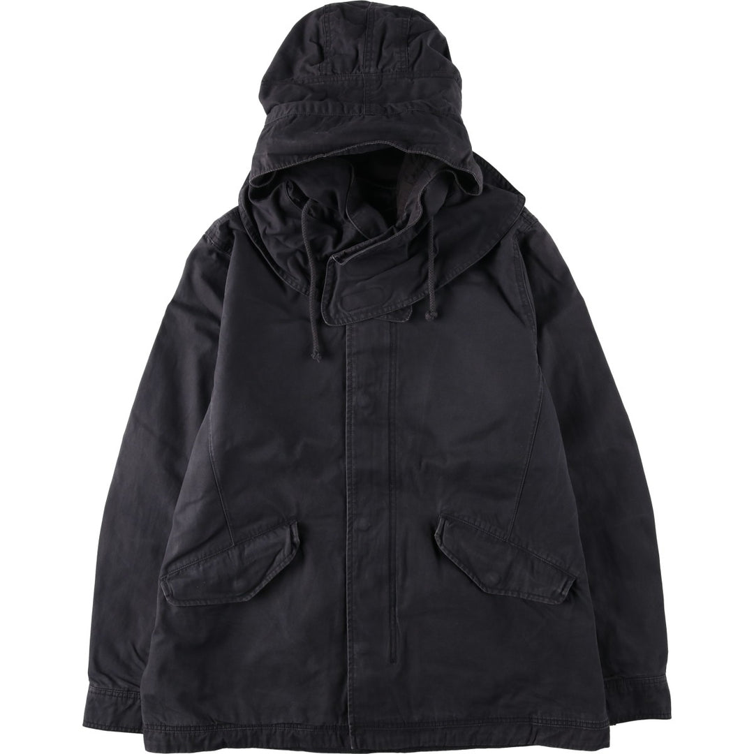 GAP hooded military jacket, men's size L (approx.) cotton black type Vintage Second Hand