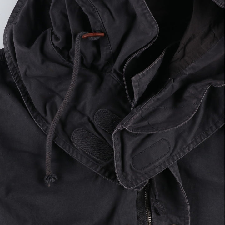 GAP hooded military jacket, men's size L (approx.) cotton black type Vintage Second Hand