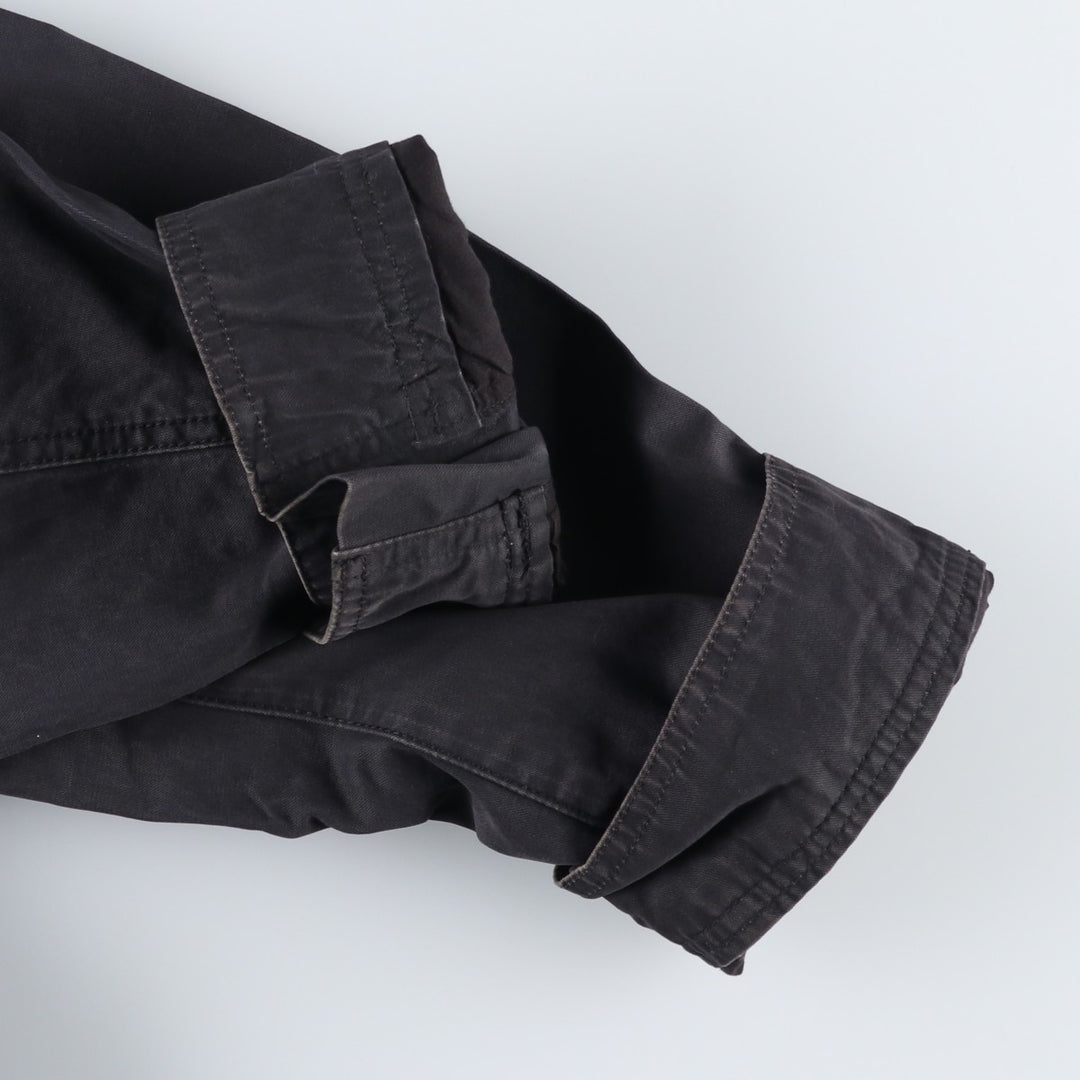 GAP hooded military jacket, men's size L (approx.) cotton black type Vintage Second Hand