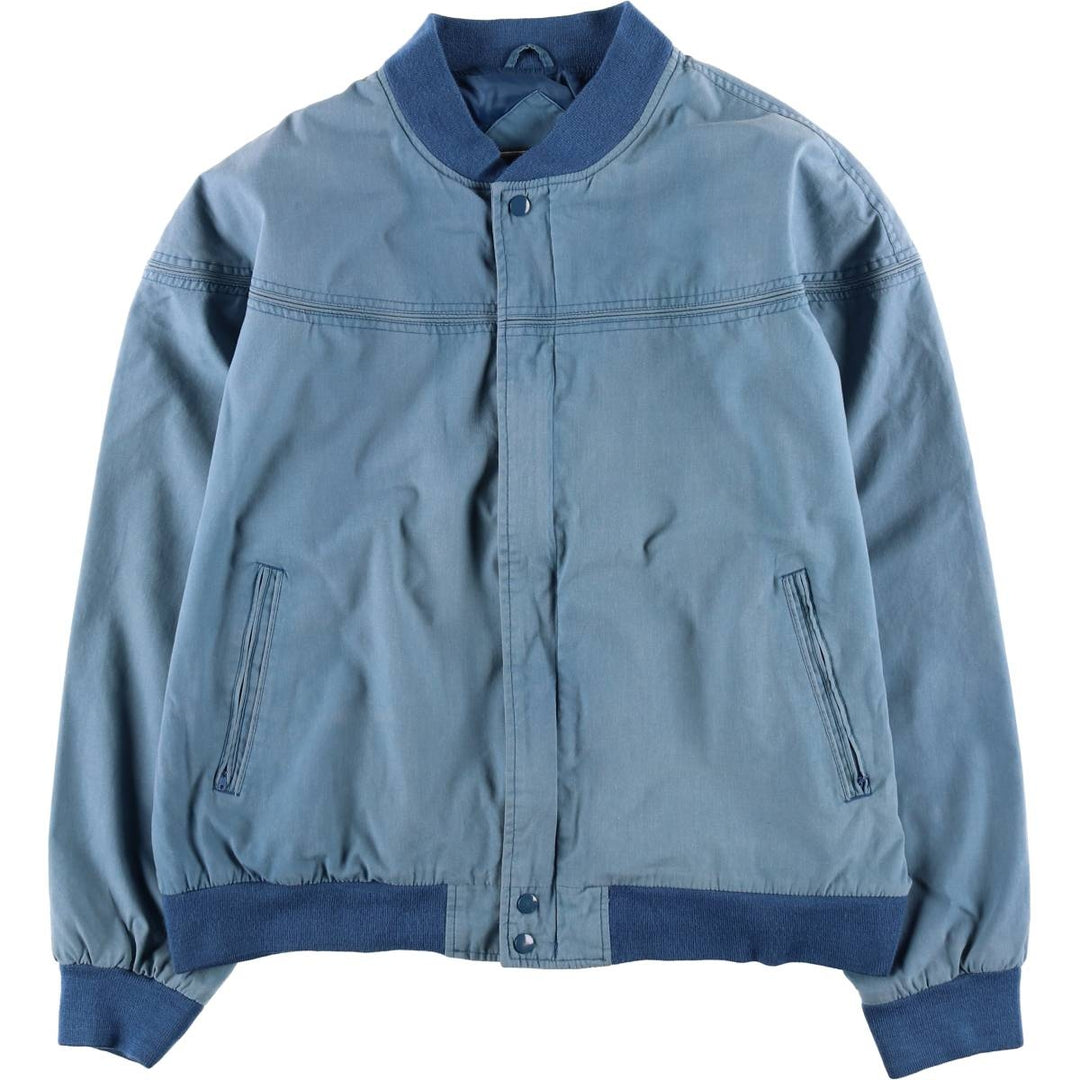 1990'S David Taylor Derby Jacket, Cup Shoulder Jacket, Men's XL equivalent, Vintage cotton Blue type light blue Vintage Second Hand