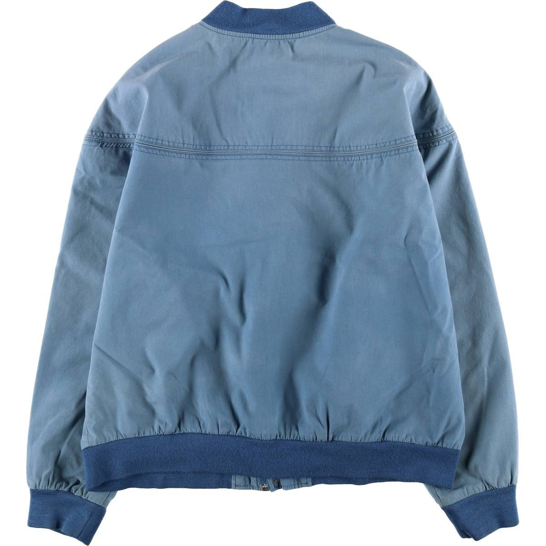 1990'S David Taylor Derby Jacket, Cup Shoulder Jacket, Men's XL equivalent, Vintage cotton Blue type light blue Vintage Second Hand