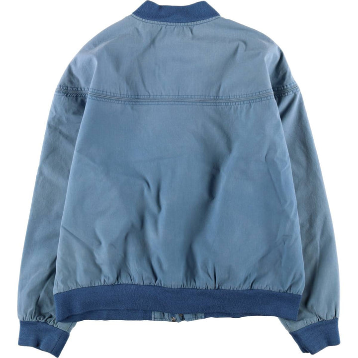 1990'S David Taylor Derby Jacket, Cup Shoulder Jacket, Men's XL equivalent, Vintage cotton Blue type light blue Vintage Second Hand
