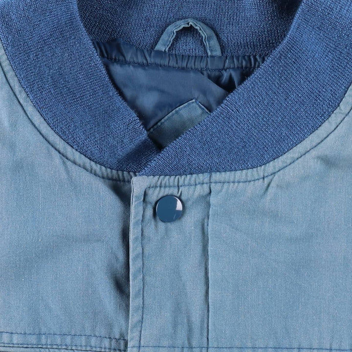 1990'S David Taylor Derby Jacket, Cup Shoulder Jacket, Men's XL equivalent, Vintage cotton Blue type light blue Vintage Second Hand