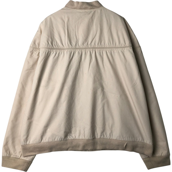 ~90'S DAVID TAYLOR Derby Jacket Cup Shoulder Jacket, Made in Russia, Men's XL equivalent cotton Beige type Vintage Second Hand