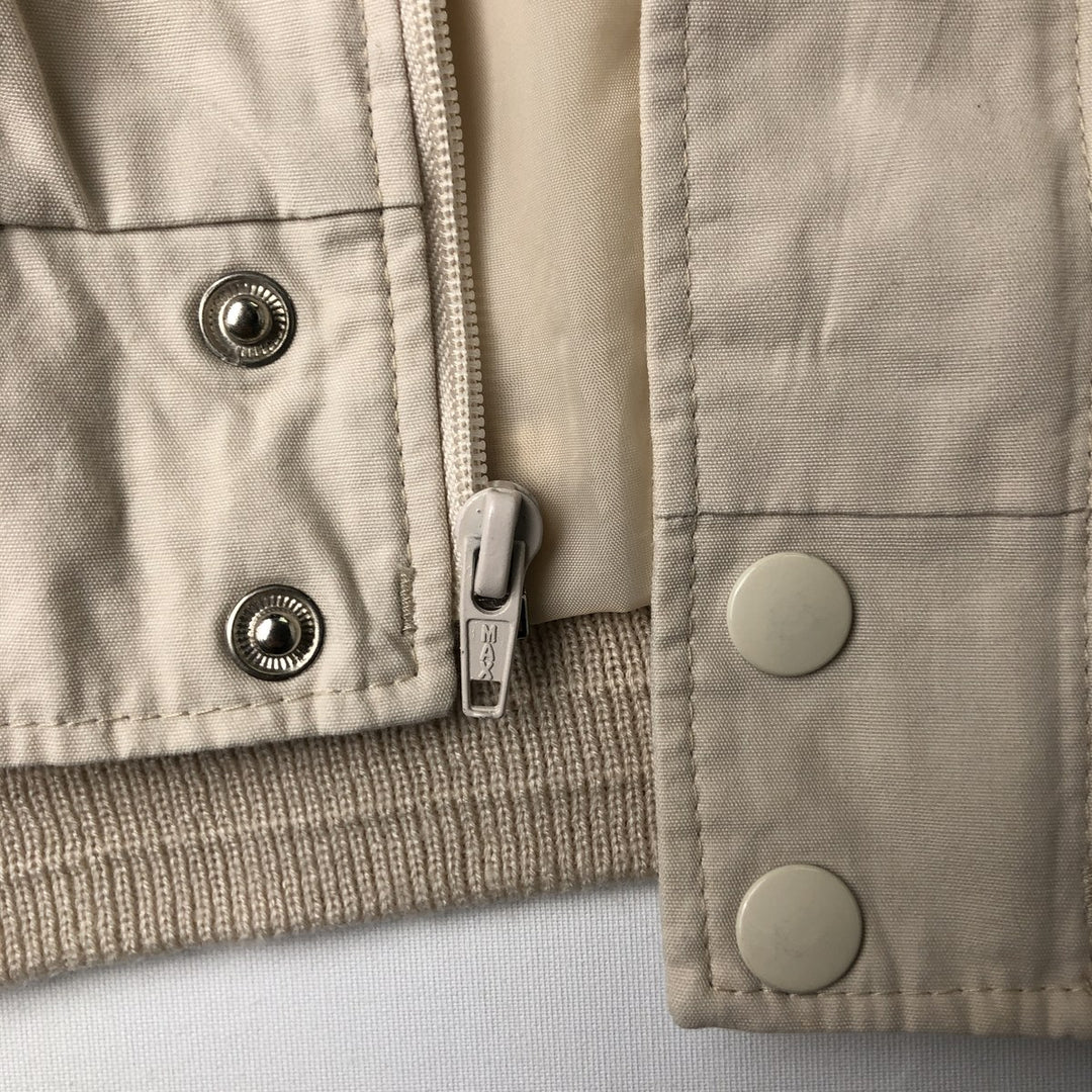 ~90'S DAVID TAYLOR Derby Jacket Cup Shoulder Jacket, Made in Russia, Men's XL equivalent cotton Beige type Vintage Second Hand