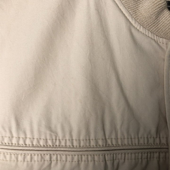 ~90'S DAVID TAYLOR Derby Jacket Cup Shoulder Jacket, Made in Russia, Men's XL equivalent cotton Beige type Vintage Second Hand