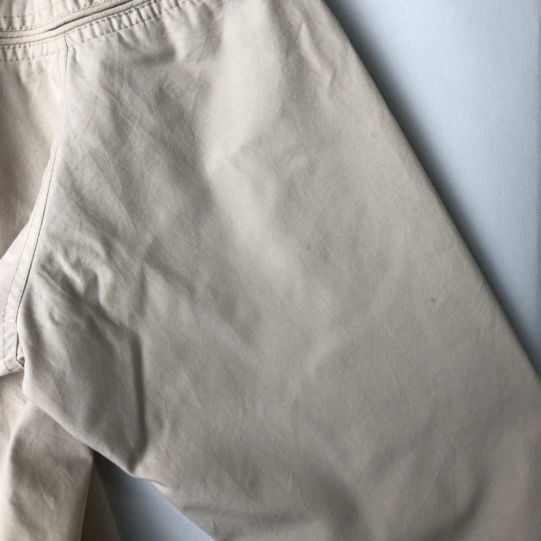 ~90'S DAVID TAYLOR Derby Jacket Cup Shoulder Jacket, Made in Russia, Men's XL equivalent cotton Beige type Vintage Second Hand