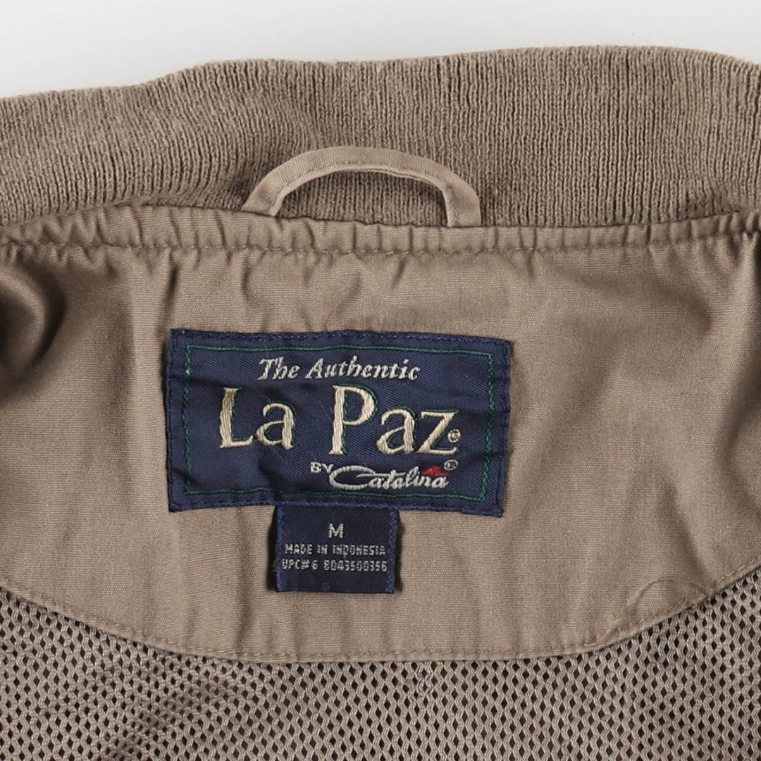 ~90'S Catalina La Paz Derby Jacket, Cup Shoulder Jacket, Men's Size M (approx.), Vintage cotton Beige type Vintage Second Hand