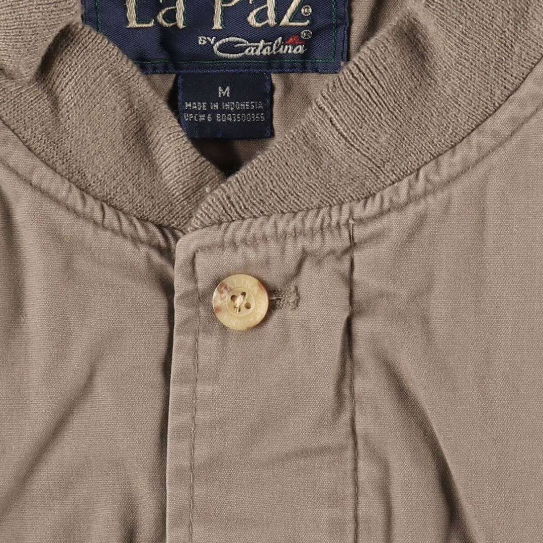 ~90'S Catalina La Paz Derby Jacket, Cup Shoulder Jacket, Men's Size M (approx.), Vintage cotton Beige type Vintage Second Hand