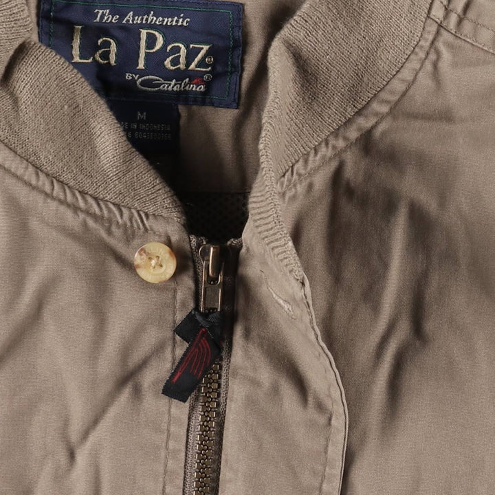 ~90'S Catalina La Paz Derby Jacket, Cup Shoulder Jacket, Men's Size M (approx.), Vintage cotton Beige type Vintage Second Hand