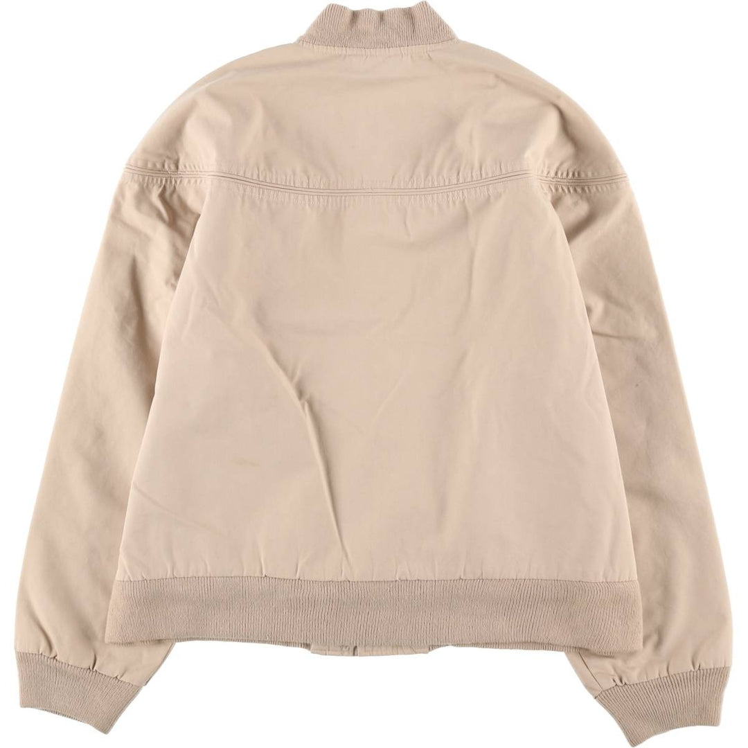 90'S OAKTON LIMITED Derby Jacket Cup Shoulder Jacket Men's Size L (approx.) Vintage unclear Beige type Vintage Second Hand