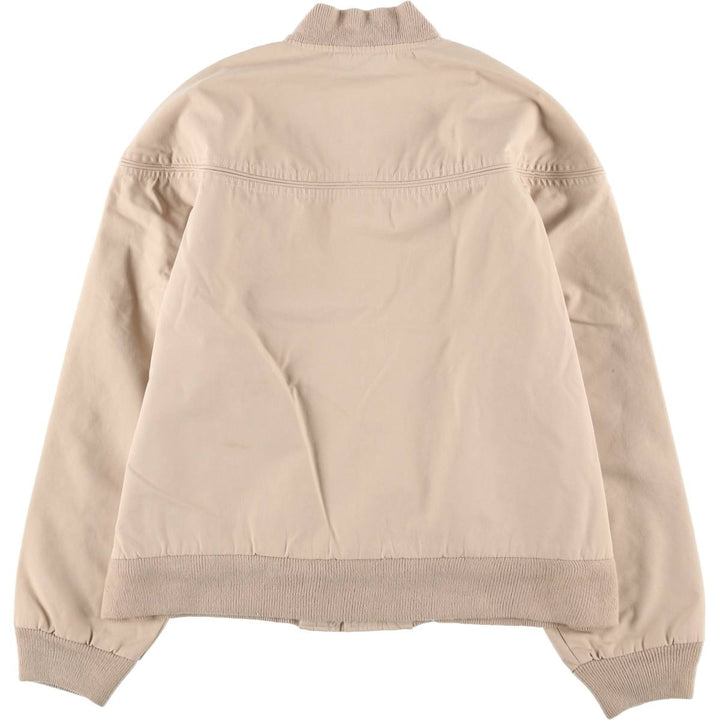 90'S OAKTON LIMITED Derby Jacket Cup Shoulder Jacket Men's Size L (approx.) Vintage unclear Beige type Vintage Second Hand