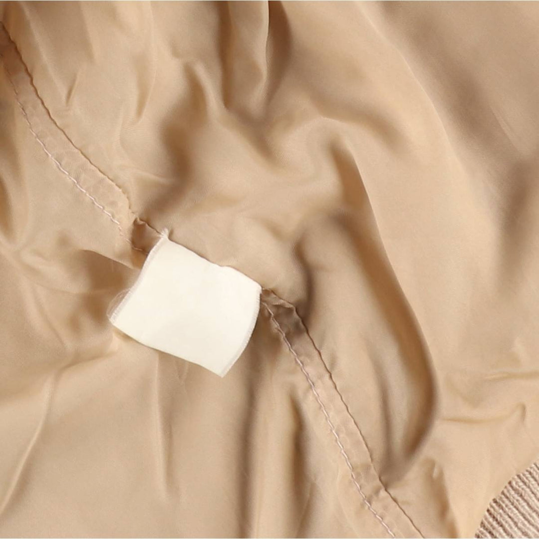 90'S OAKTON LIMITED Derby Jacket Cup Shoulder Jacket Men's Size L (approx.) Vintage unclear Beige type Vintage Second Hand