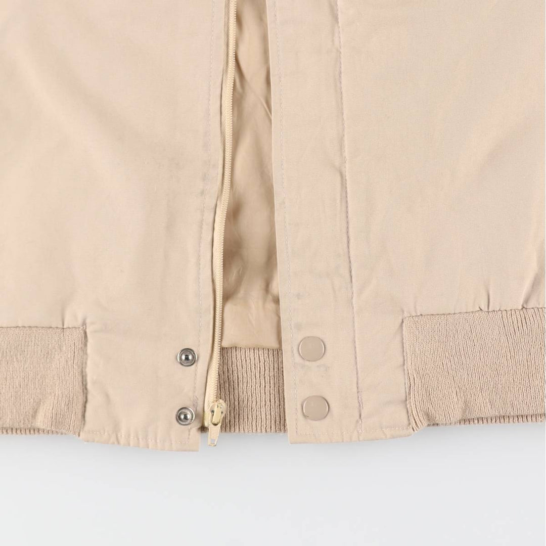 90'S OAKTON LIMITED Derby Jacket Cup Shoulder Jacket Men's Size L (approx.) Vintage unclear Beige type Vintage Second Hand