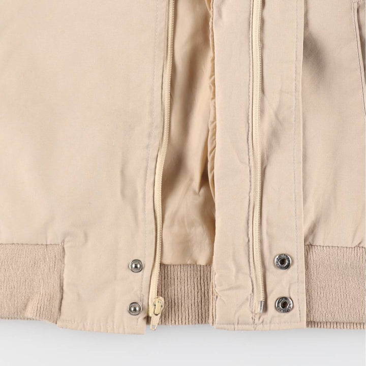90'S OAKTON LIMITED Derby Jacket Cup Shoulder Jacket Men's Size L (approx.) Vintage unclear Beige type Vintage Second Hand