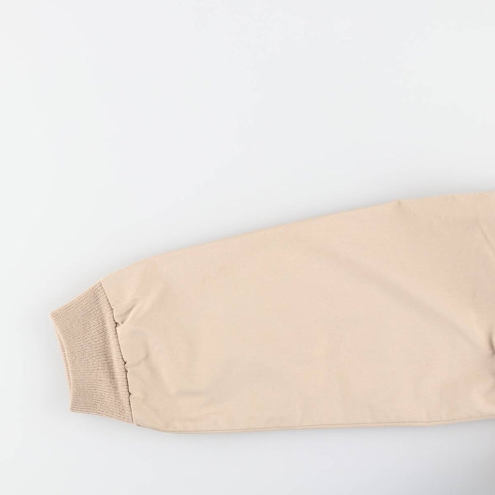 90'S OAKTON LIMITED Derby Jacket Cup Shoulder Jacket Men's Size L (approx.) Vintage unclear Beige type Vintage Second Hand