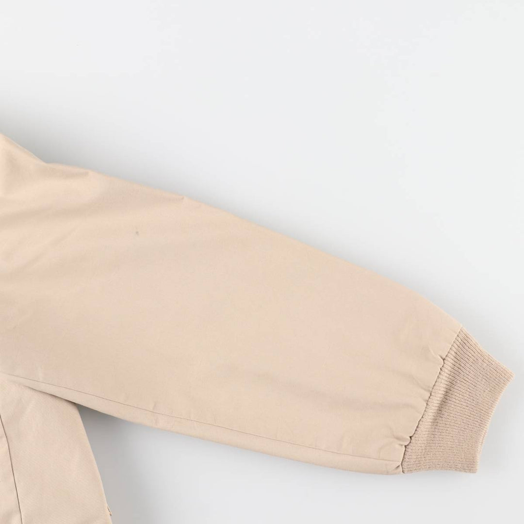 90'S OAKTON LIMITED Derby Jacket Cup Shoulder Jacket Men's Size L (approx.) Vintage unclear Beige type Vintage Second Hand
