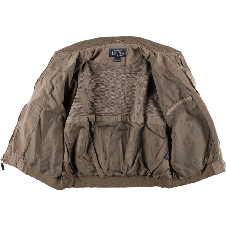 90'S Catalina La Paz Derby Jacket, Cup Shoulder, Men's Size L, Vintage cotton Beige type Vintage Second Hand
