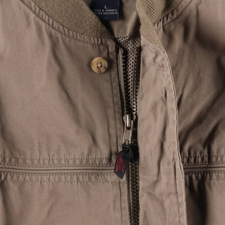 90'S Catalina La Paz Derby Jacket, Cup Shoulder, Men's Size L, Vintage cotton Beige type Vintage Second Hand