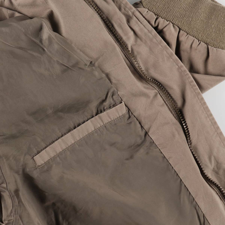 90'S Catalina La Paz Derby Jacket, Cup Shoulder, Men's Size L, Vintage cotton Beige type Vintage Second Hand