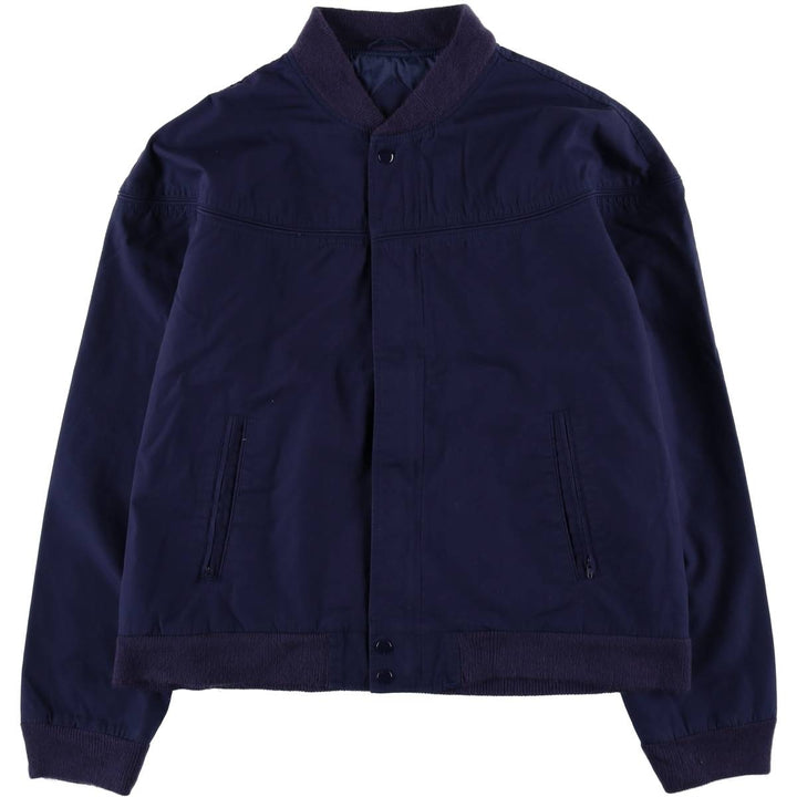 1990'S David Taylor Derby Jacket, Cup Shoulder Jacket, Made in Russia, Men's Size L (approx.), Vintage cotton navy blue type Vintage Second Hand