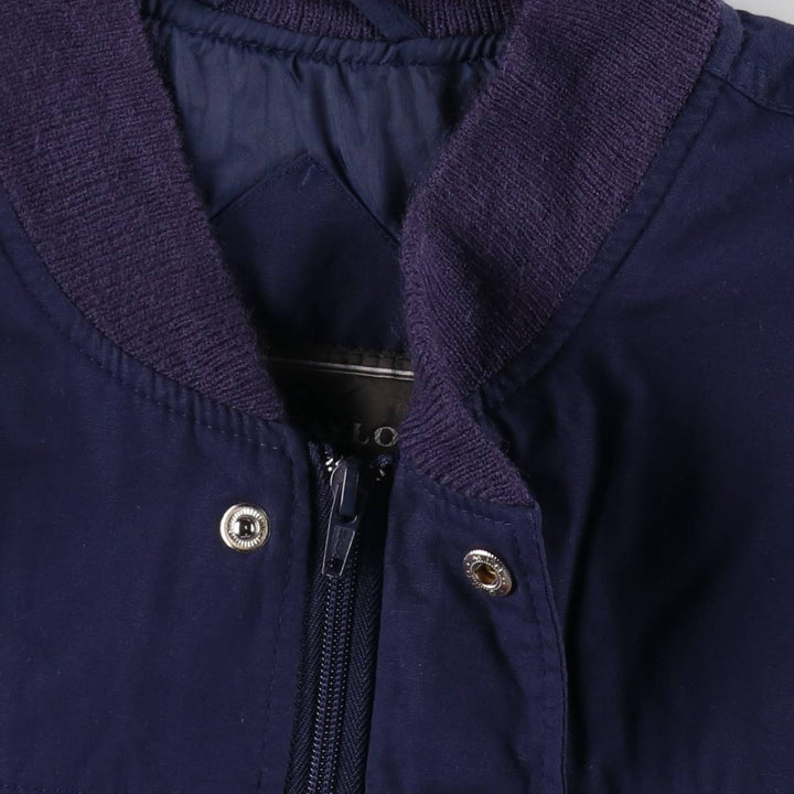 1990'S David Taylor Derby Jacket, Cup Shoulder Jacket, Made in Russia, Men's Size L (approx.), Vintage cotton navy blue type Vintage Second Hand