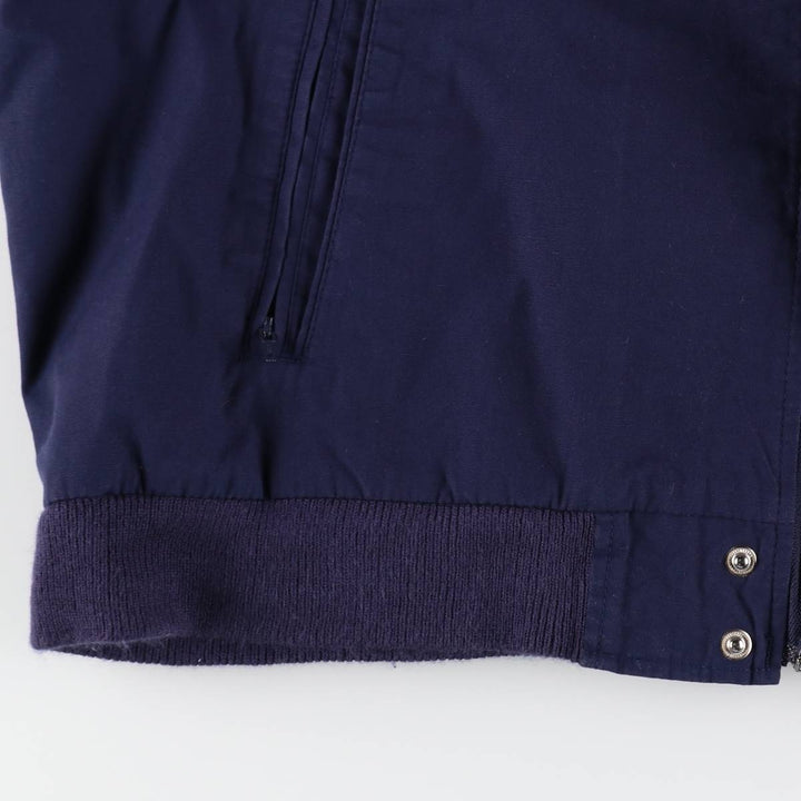 1990'S David Taylor Derby Jacket, Cup Shoulder Jacket, Made in Russia, Men's Size L (approx.), Vintage cotton navy blue type Vintage Second Hand