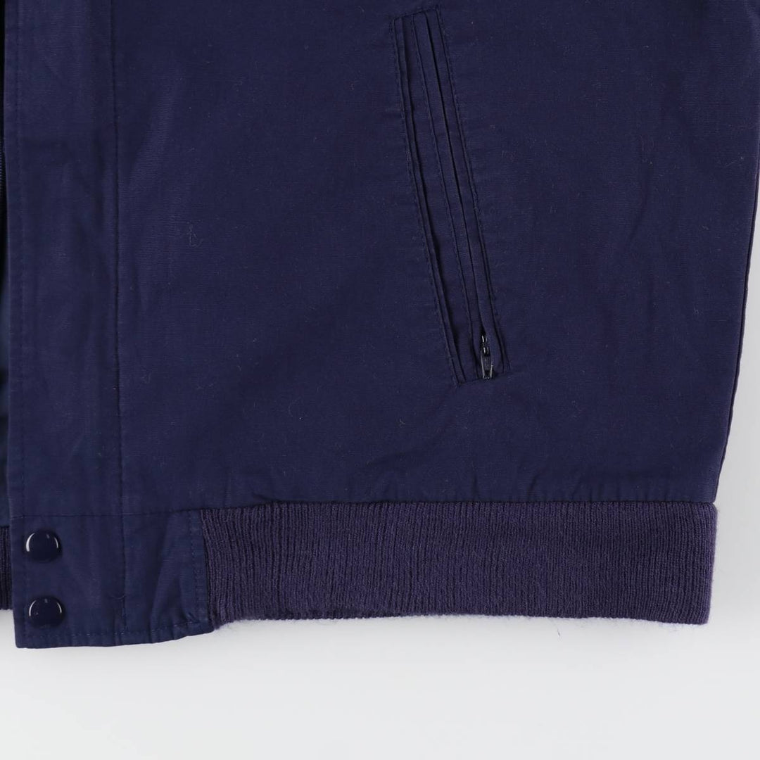 1990'S David Taylor Derby Jacket, Cup Shoulder Jacket, Made in Russia, Men's Size L (approx.), Vintage cotton navy blue type Vintage Second Hand