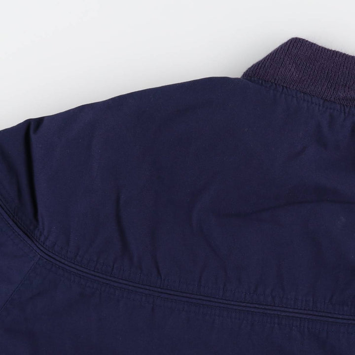 1990'S David Taylor Derby Jacket, Cup Shoulder Jacket, Made in Russia, Men's Size L (approx.), Vintage cotton navy blue type Vintage Second Hand