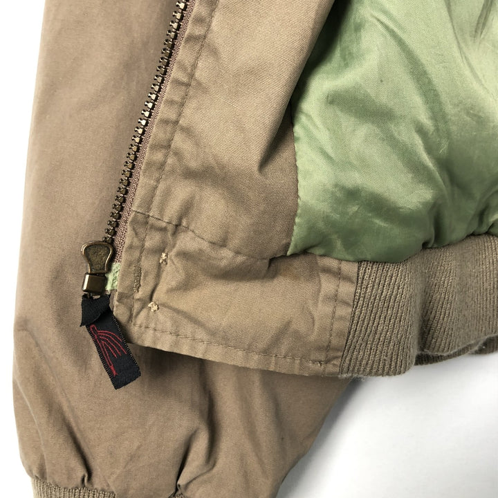 ~90'S Catalina La Paz Derby Jacket Cup Shoulder Jacket Men's Size L (approx.) Vintage cotton Beige type Vintage Second Hand