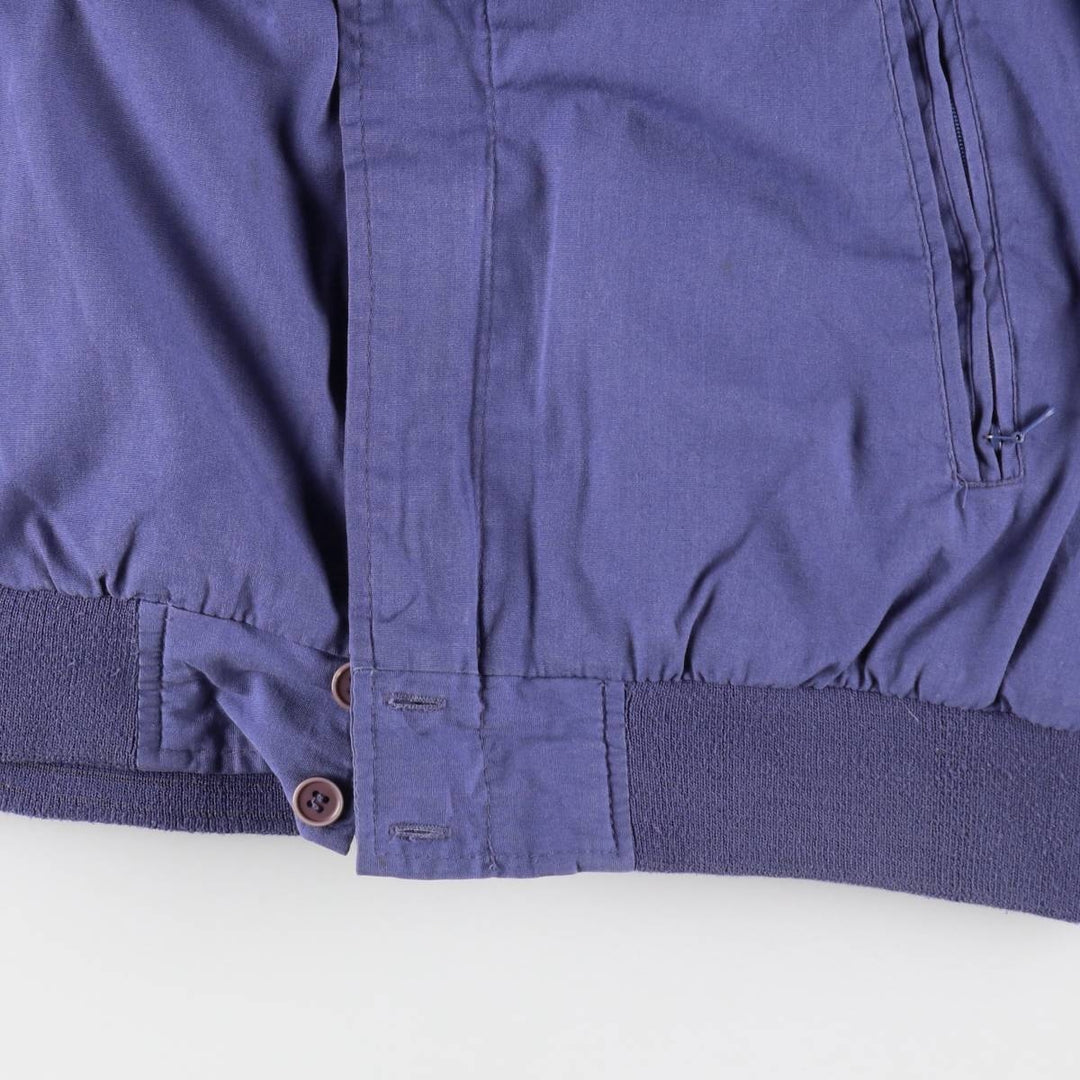 Par Four Derby Jacket, Cup Shoulder Jacket, Men's Size L cotton navy blue type Vintage Second Hand
