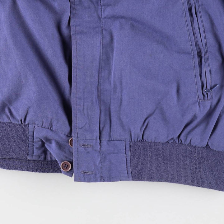Par Four Derby Jacket, Cup Shoulder Jacket, Men's Size L cotton navy blue type Vintage Second Hand