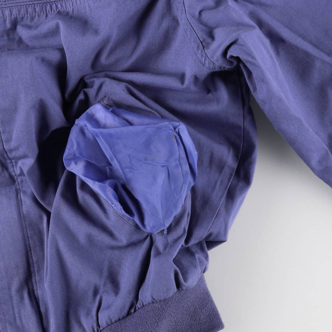 Par Four Derby Jacket, Cup Shoulder Jacket, Men's Size L cotton navy blue type Vintage Second Hand