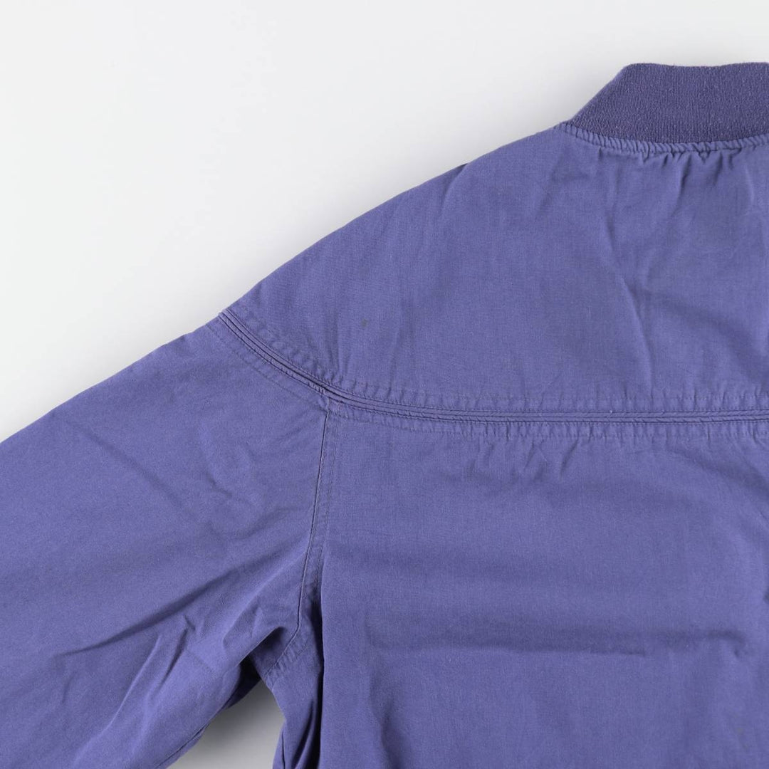 Par Four Derby Jacket, Cup Shoulder Jacket, Men's Size L cotton navy blue type Vintage Second Hand