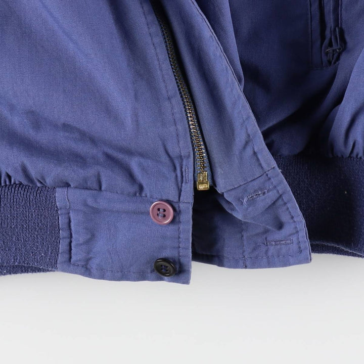 Par Four Derby Jacket Cup Shoulder Jacket Men's Size M cotton navy blue type Vintage Second Hand