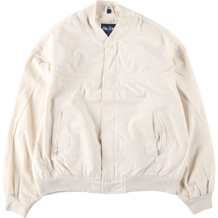 Par Four Derby Jacket, Cup Shoulder Jacket, Men's Size L cotton ivory Vintage Second Hand