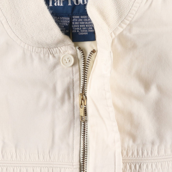 Par Four Derby Jacket, Cup Shoulder Jacket, Men's Size L cotton ivory Vintage Second Hand