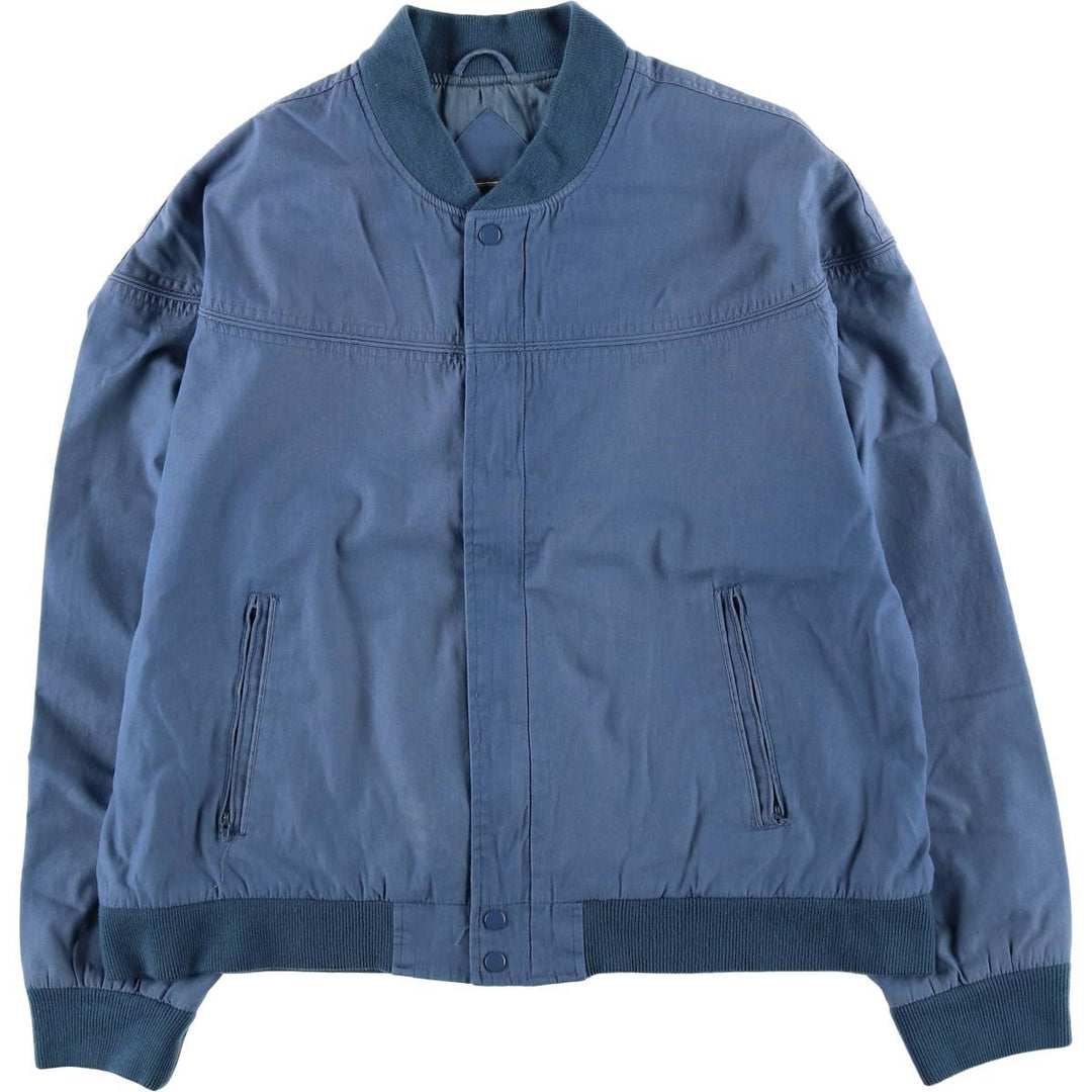 1990'S David Taylor Derby Jacket, Cup Shoulder Jacket, Men's XL equivalent, Vintage cotton Blue type light blue Vintage Second Hand