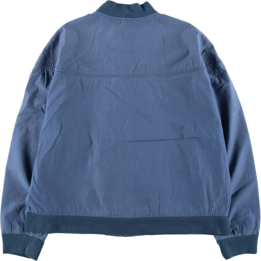 1990'S David Taylor Derby Jacket, Cup Shoulder Jacket, Men's XL equivalent, Vintage cotton Blue type light blue Vintage Second Hand