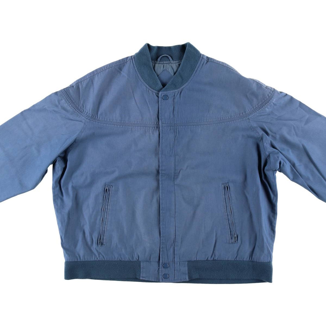 1990'S David Taylor Derby Jacket, Cup Shoulder Jacket, Men's XL equivalent, Vintage cotton Blue type light blue Vintage Second Hand