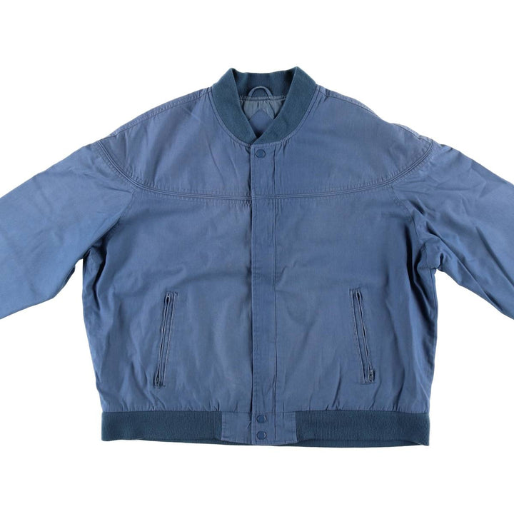 1990'S David Taylor Derby Jacket, Cup Shoulder Jacket, Men's XL equivalent, Vintage cotton Blue type light blue Vintage Second Hand