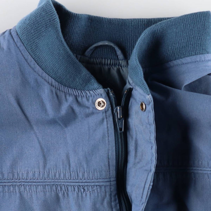 1990'S David Taylor Derby Jacket, Cup Shoulder Jacket, Men's XL equivalent, Vintage cotton Blue type light blue Vintage Second Hand