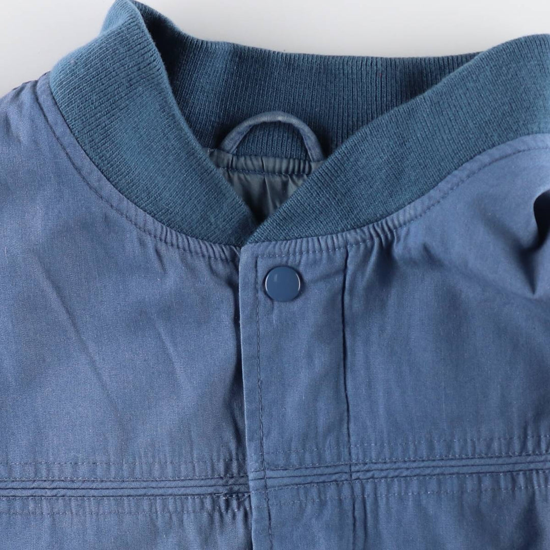 1990'S David Taylor Derby Jacket, Cup Shoulder Jacket, Men's XL equivalent, Vintage cotton Blue type light blue Vintage Second Hand