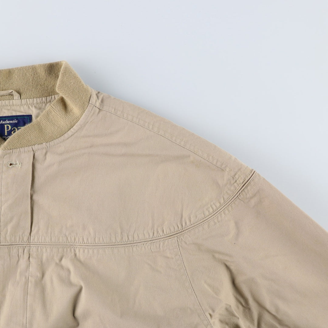 90'S Catalina La Paz Derby Jacket, Cup Shoulder, Men's Size L, Vintage cotton Beige type Vintage Second Hand