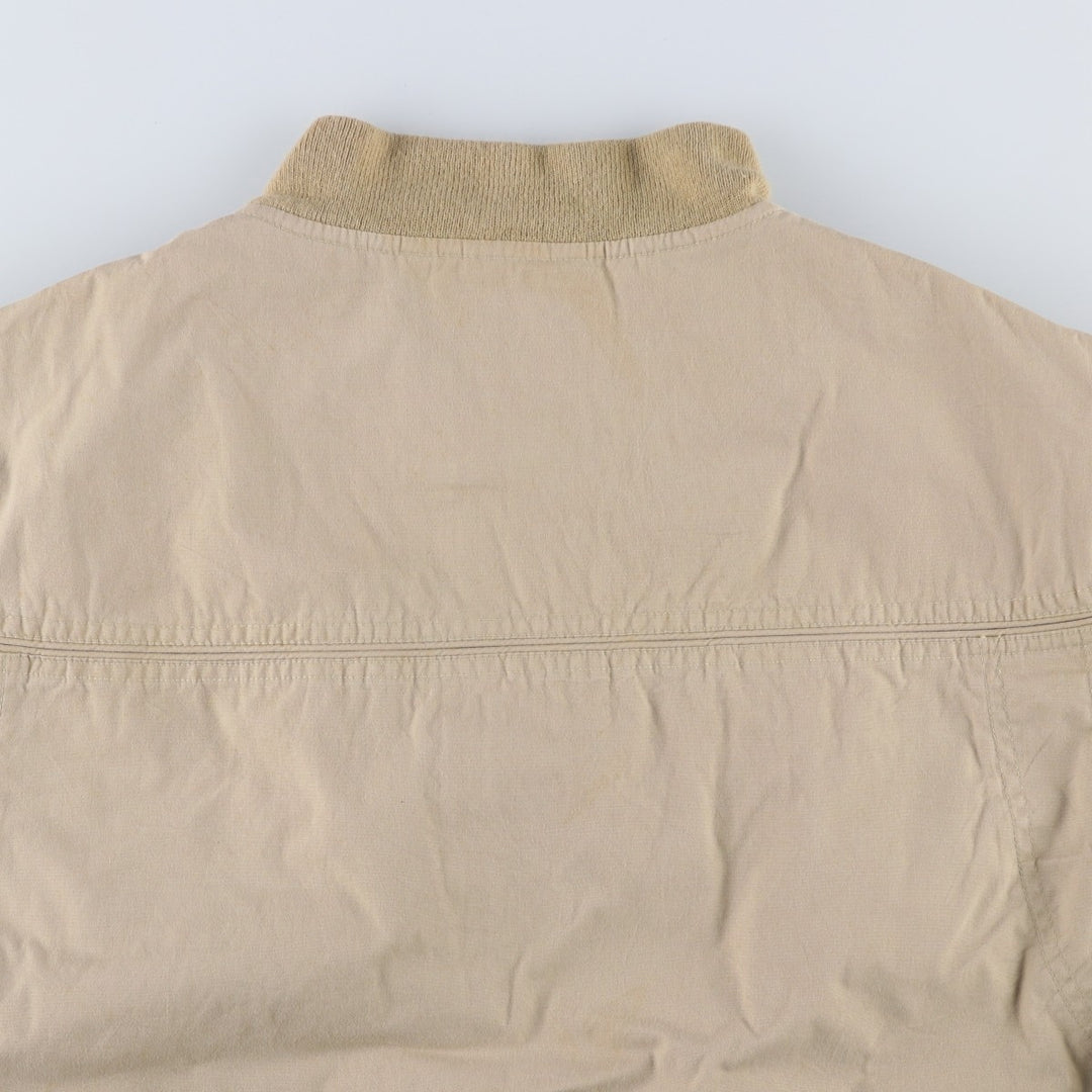 90'S Catalina La Paz Derby Jacket, Cup Shoulder, Men's Size L, Vintage cotton Beige type Vintage Second Hand