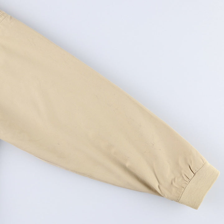 90s~00'S HABAND Derby Jacket Cup Shoulder Jacket Men's M size polyester Beige type Vintage Second Hand