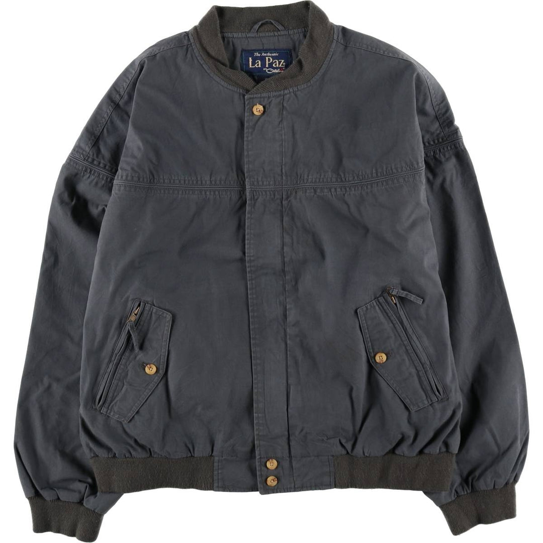 90'S Catalina La Paz Derby Jacket, Cup Shoulder, Men's XL, Vintage cotton gray type Vintage Second Hand