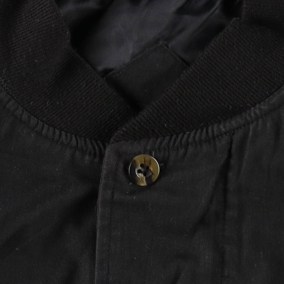 90s-00'S HABAND Derby Jacket, Cup Shoulder, Men's, Size L, Vintage polyester black type Vintage Second Hand