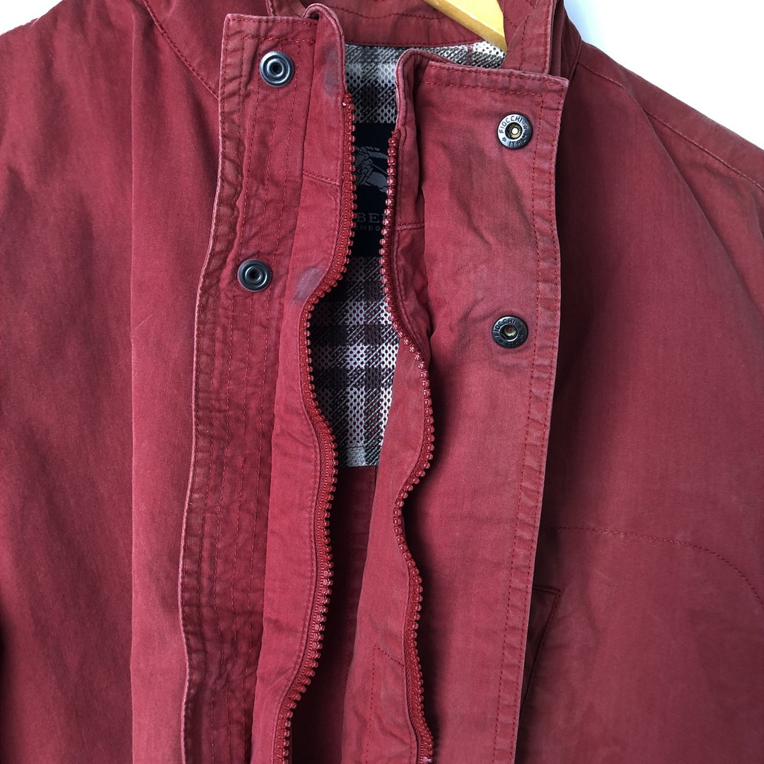 Burberry's BURBERRY LONDON cotton jacket, men's size XL. cotton red type Vintage Second Hand